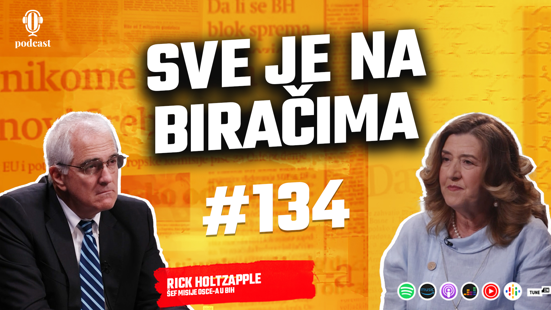 Rick Holtzapple, šef Misije OSCE-a u BiH